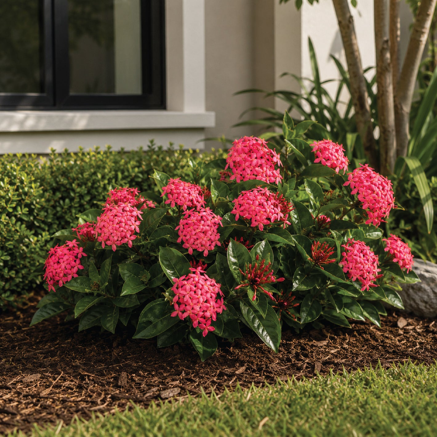 Ixora Nora Grant Pink  Nature's Way Farms
